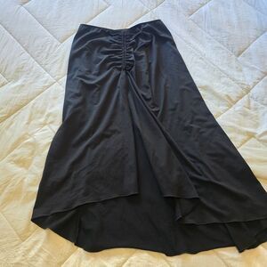 Danskin Dancing Black Maxi Skirt Size Large